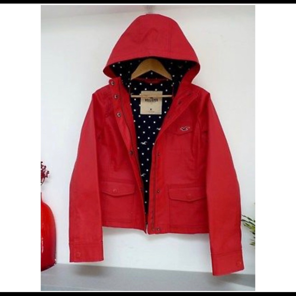 Hollister Co. Rain Coat